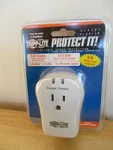 Tripp-lite Travelcube Outlet Portable Surge Protector W/ Tel/modem Protection. Fixed Price $7.49.