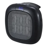Good Housekeeping Wall-mount Indoor Mini Space Heater W/ Thermostat, 750W, Black. Fixed Price $25.99.