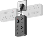 Power Strip Surge Protector Extension Cord - Chiefway 4 Outlets, 6 Black. Fixed Price $20.11.