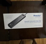 Huntkey SZN607 12-OUTLET Power Strip Usb 3M Cord On/off Switch Black. Fixed Price $22.00.