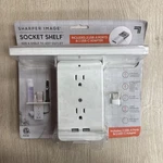 Sharper Image 6-OUTLET Cordless Wall Extender With 2USB Ports And 1-USBC Adapter. Fixed Price $14.99.