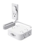 Hitrends Surge Protector Power Strip - 8 Outlets & Flat Plug With 4 Usb Ports.... Fixed Price $27.77.