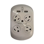 Electrical 36037 Rotating Surge Protector W/ Outlet & Dual Usb 2.4A. Fixed Price $12.60.