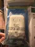 New Commercial Electric 1-OUTLET Wall Mounted Surge Protector White 932 875. Fixed Price $12.00.