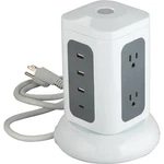 Do Best 6-OUTLET/3-USB 1800J White Surge Protector With Ft. Cord Sim. Fixed Price $50.23.