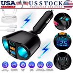 Outlet 12V Dual Usb Car Cigarette Lighter Socket Splitter Power Adapter Charger. Fixed Price $8.49.