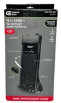 Commercial Electric 15 Ft. 12-OUTLET Surge Protector With Usb-a & Usb-c Black. Fixed Price $31.99.