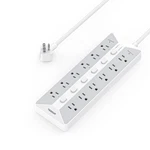 Tessan Surge Protector Power Strip, 12 Outlets, 6 Individual Switches, Ft Cord. Fixed Price $46.06.