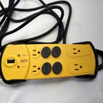 Apc 8-OUTLET Surge Protector Power Strip With Arrest 15FT Cord PDIY8. Fixed Price $19.99.