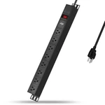 Kmc 8-OUTLET Metal Power Strip Surge Protector, Rack Pdu, Mountin.... Fixed Price $31.84.