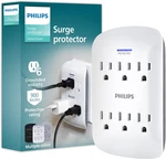 Philips 6-OUTLET Extender Surge Protector, Wall Tap, 900 Joules, 3-PRONG, Space. Fixed Price $17.85.
