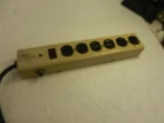 Woods Surge Suppressor 6-OUTLET Power Strip Vintage Pc Full Protection. Fixed Price $19.95.