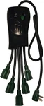 Power Outlet Surge Protector, Black (GG-5OCT). Fixed Price $24.95.
