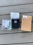 Wali Wall Outlet Shelf Model # OLS001-W Black Open Box. Never Used. Fixed Price $5.00.