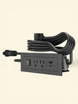Legrand Wiremold Rdszcbk Radiant 15AMP 2 Outlets Furniture Power Strip W/usb(pz). Fixed Price $120.00.