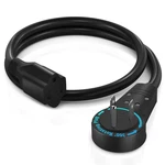 1FT 360 Rotating Flat Plug Extension Cord 16 Awg Prong Grounded Black. Fixed Price $17.25.