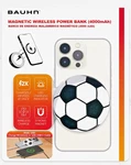 Iphone Bauhn Magnetic Wireless Power Bank 4000MAH Soccer Design Charger Magsafe. Fixed Price $24.98.