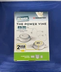 Monster Power Vine Center 3-OUTLET 2-USB 5.5 Ft Long Unused. Fixed Price $24.99.