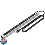 Oviitech 16 Outlets Heavy Duty Metal Socket Power STRIP,15-FOOT Long Extensio. Fixed Price $53.83.