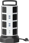 16 Ac Outlets & Usb Surge Protector Power Strip Tower With 6.5FT Cord. Fixed Price $69.99.