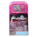 Monster High Kids Take Along Sketch Create Dry Erase Set Stickers Crayons Marker. Fixed Price $9.99.