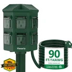 Flexoria 90FT Outdoor Power Strip. Fixed Price $139.99.