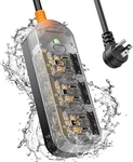 Outdoor Weatherproof Power Strip, IPX6 Surge Protector, 3 Ac Outlets, 5FT Cord. Fixed Price $32.99.