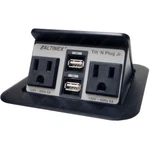 Altinex Tilt Plug Jr. 2+2 Charging Usb And POWERTNP-155 Data Center. Fixed Price $246.06.