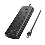 Power Strip, Witeem Surge Protector With 12-OUTLET (1875W/15A, 4360JOULES) An.... Fixed Price $45.96.