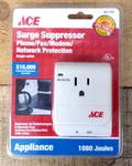 Sealed Ace Surge Suppressor Phone Fax Modem Network Protection 1080 Joules. Fixed Price $9.99.