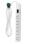 Gogreen Power (GG-17636) Outlet Surge Protector, 1200 Joules, White,. Fixed Price $21.85.