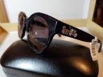 New Coach Sunglasses Hc 8265 55468G Blue Glitter Sig Size: 51-23-140. Fixed Price $75.00.