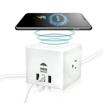 Wbm Smart Usb Power Strip Wireless Charger PG-02A-1. Fixed Price $66.68.