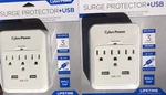 Pack Cyberpower P300WURC2 3-OUTLET Usb Port Surge Protector Home Office Wall. Fixed Price $28.28.