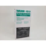 Waber 3SP Multiple Outlet Power Strip For Distribution - New In Box. Fixed Price $24.95.