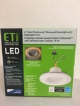 Eti Color Preference Matte White 6 In. Led Recessed Downlight With Nightlight. Fixed Price $24.83.