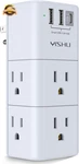 6 Ac 3 Usb Outlet Extender Surge Protector Swivel Rotating Wall Plug. Fixed Price $13.00.