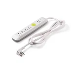 Easylife Tech 0-2628 Power Strip, Surge, Usb, Ft., White. Fixed Price $28.51.