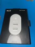 Nxt Technologies Rapid Wall Charger, Two Usb Ports, White NX59494- Lights Up. Fixed Price $14.88.