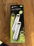 Power Sentry General Purpose Surge Protector - Pack 6 Outlets 200 Joules. Fixed Price $12.00.