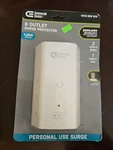 Commercial Electric 6-OUTLET Surge Protector W/ 2 Usb-a And 1 Usb-c Wall Tap. Fixed Price $19.98.