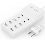 Usb Charging Station For Multiple Devices Wall Charger Power Hub Strip Sm.... Fixed Price $25.96.