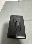 Legrand Radiant 1597TRUSBAABK Gfci Self Test Tamper Outlet Black. Fixed Price $35.00.