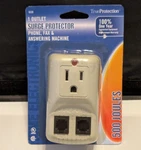 True Protection Surge Protector 1 Outlet Phone Fax & Answering Machine New. Fixed Price $9.90.