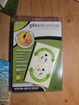 New Electrical 36012-A Rotating Duplex Outlet Almond End Plug Hassles. Fixed Price $15.25.