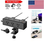 Versatile Desk Power Strip With 9 Outlets & Fast Usb Charging - Compact Design. Fixed Price $42.99.
