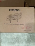 Cccei Metal Desk Clamp Pegboard With Power Strip (new Sealed). Fixed Price $27.99.