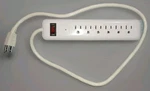Prime 6-OUTLET Surge Protector With 3FT Cord. Model 615223 (UTPB42124). Fixed Price $9.54.