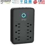 Gosund 3 Usb 6 Ports Smart Plug Sockets Outlet Extender Wall Adapter Anti-surge. Fixed Price $24.99.