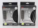 2 Extension Cord With Surge Protection 15 Ft 3 Outlet Braided Black. Fixed Price $32.99.